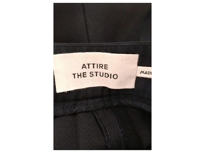 Autre Marque Pantalones anchos negros ATTIRE THE STUDIO - vista 5