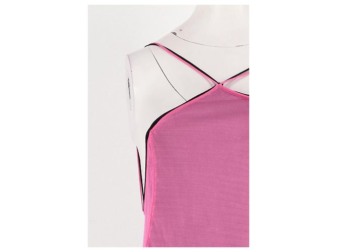 Autre Marque Top recto rosa GAUGE81 de viscosa XS - vista 6