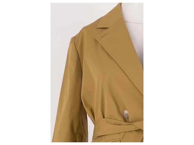 Bonpoint Blazer de algodão amarelo - vista 6
