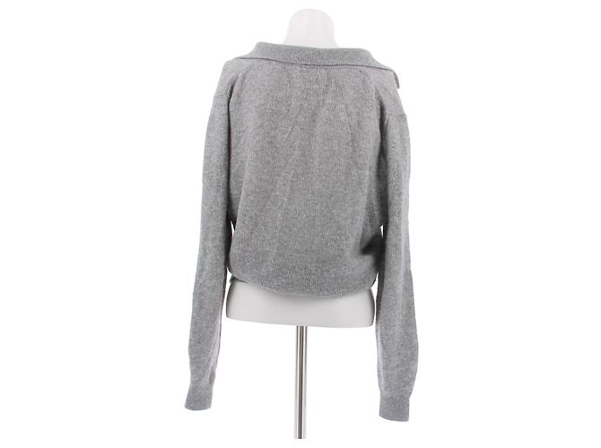 Khaite Pull gris en cachemire - vue 2