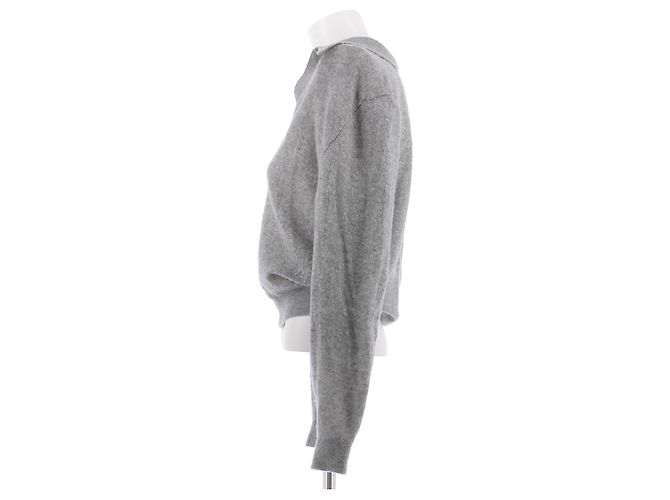 Khaite Pull gris en cachemire - vue 4
