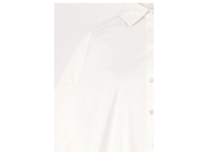 Anine Bing Abito in cotone bianco - vista 6