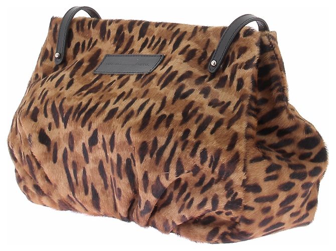 Autre Marque Borsa a mano MARCELL PUSTUL LA BAG Marrone in ecopelliccia - vista 2
