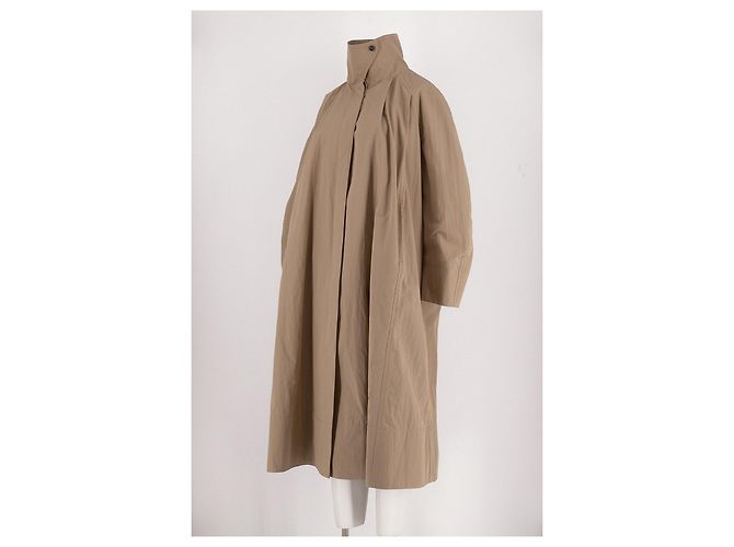 Gabardina midi beige By Malene Birger - vista 4