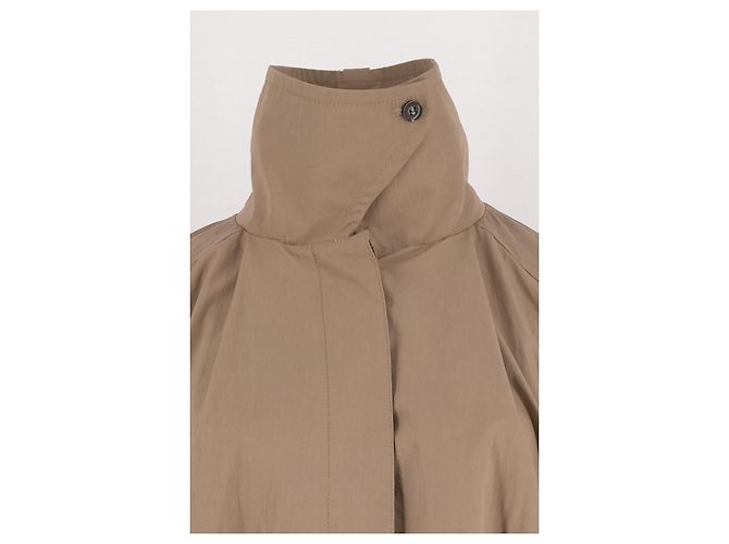 Gabardina midi beige By Malene Birger - vista 5