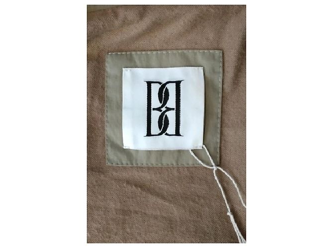 Gabardina midi beige By Malene Birger - vista 7