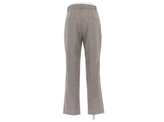 Autre Marque Hose mit Hahnentritt-Muster - Ansicht 2