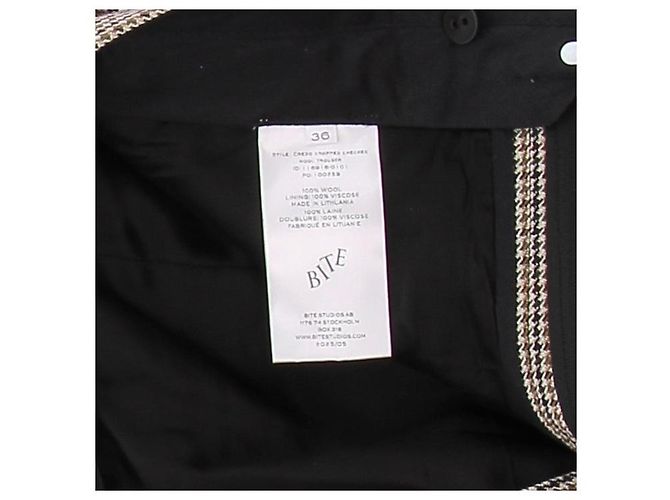 Autre Marque Hose mit Hahnentritt-Muster - Ansicht 6