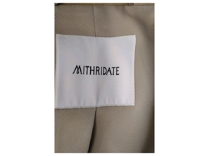 Autre Marque MITHRIDATE Mittellanger Trenchcoat Beige - Ansicht 7