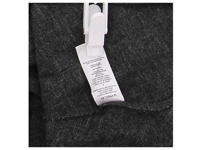 Vince Falda midi gris oscuro - vista 5