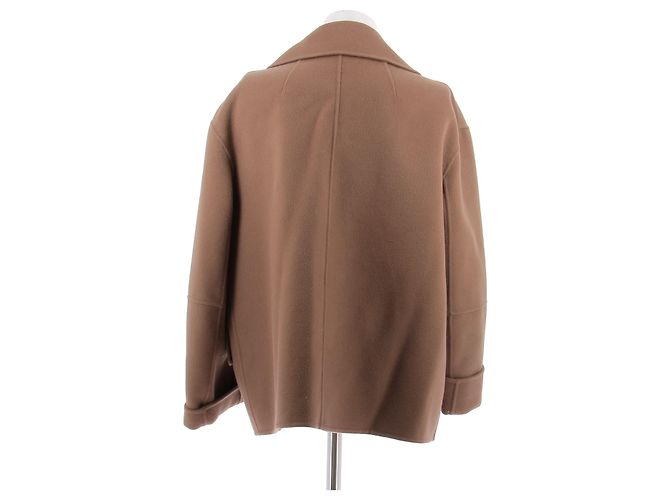 Max Mara Braune Wolljacke - Ansicht 2