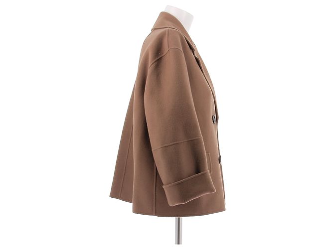Max Mara Braune Wolljacke - Ansicht 3