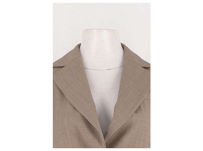 Autre Marque Blazer de lana beige - vista 5