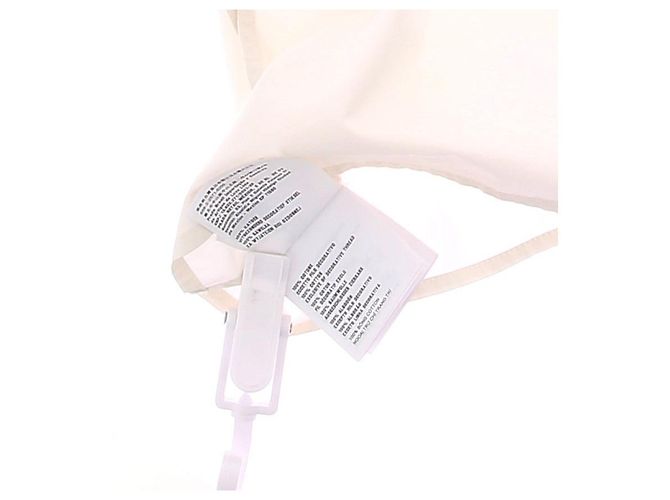 Miu Miu Crop top bianco in cotone - vista 5