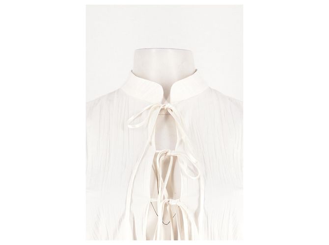 Autre Marque Blusa de algodón blanca BOBKOVA - vista 5