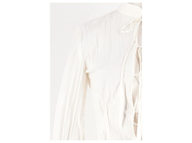 Autre Marque Blusa de algodón blanca BOBKOVA - vista 6