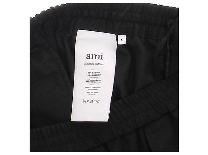 Ami Schwarze Wollhose S - Ansicht 6