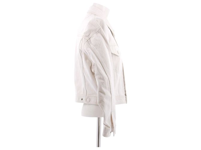 Ami Weiße Jeansjacke - Ansicht 3