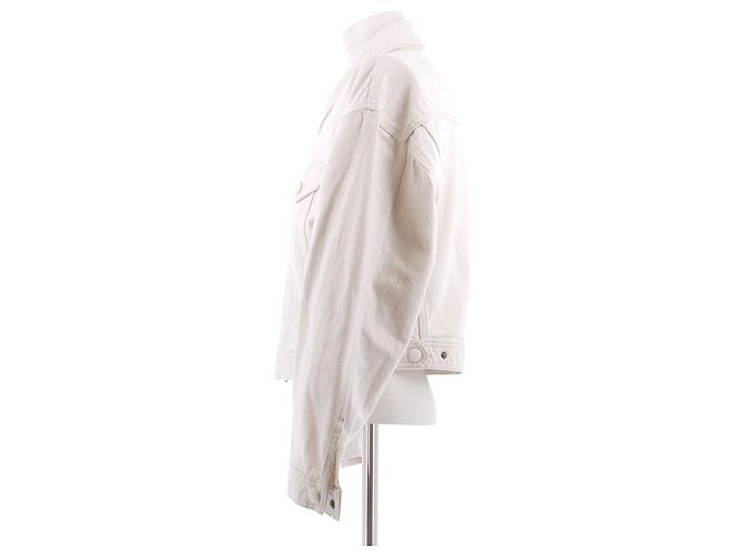 Ami Weiße Jeansjacke - Ansicht 4