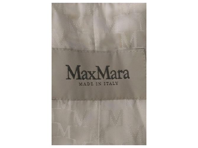 Max Mara Weißer Wollmantel - Ansicht 7