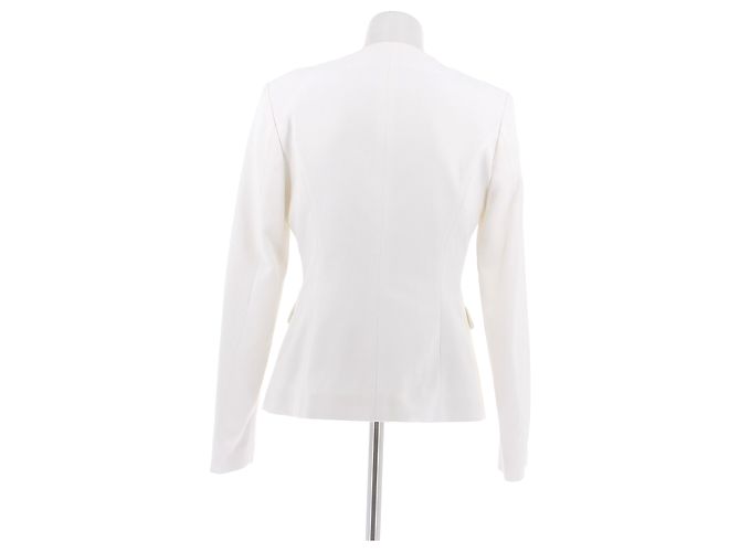 Autre Marque ARMARIUM White Viscose Jacket - view 2