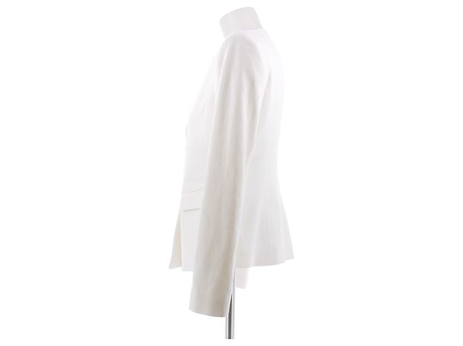 Autre Marque ARMARIUM White Viscose Jacket - view 4