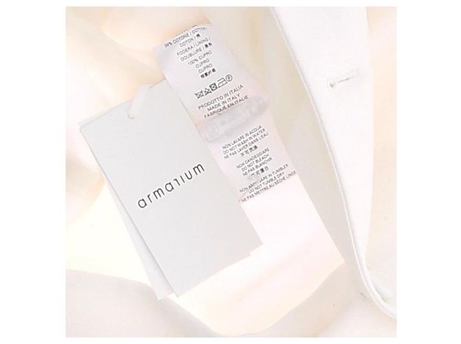 Autre Marque ARMARIUM White Viscose Jacket - view 6