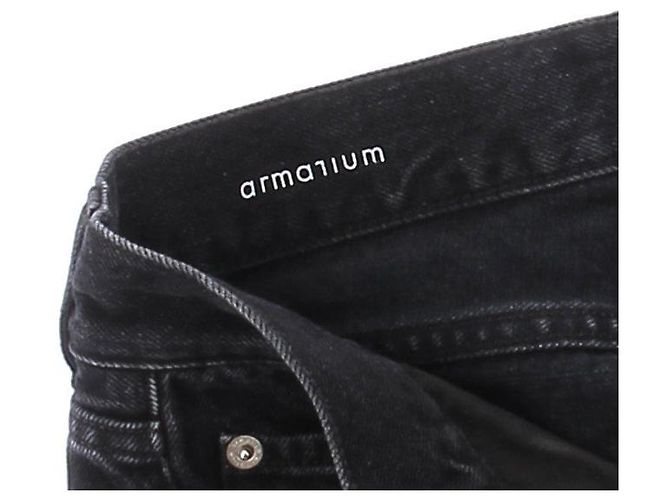 Autre Marque Vaqueros wide leg negros ARMARIUM - vista 5