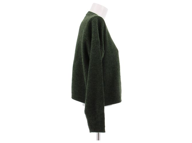 Autre Marque ALEXANDRA GOLOVANOFF Kaschmirpullover Khaki - Ansicht 3