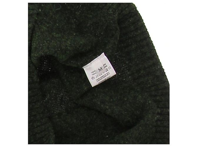 Autre Marque ALEXANDRA GOLOVANOFF Kaschmirpullover Khaki - Ansicht 7