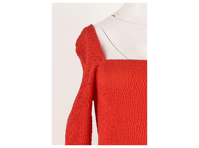Autre Marque Vestido de seda rojo OPERA SPORT - vista 6