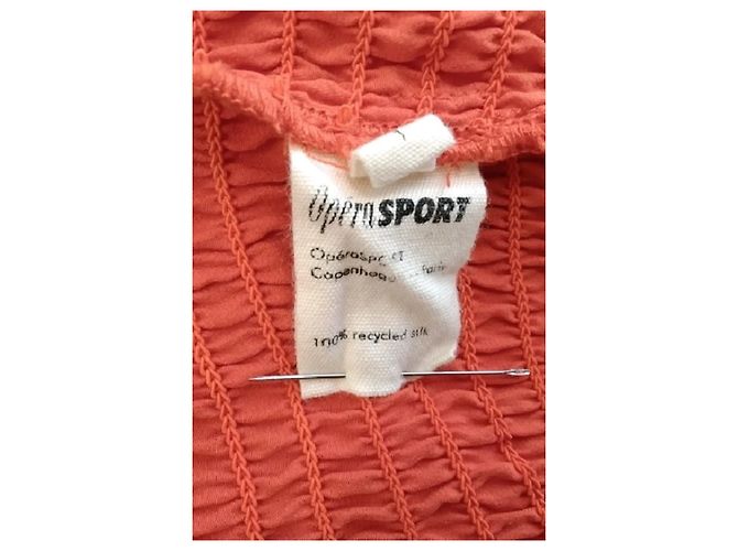 Autre Marque Vestido de seda rojo OPERA SPORT - vista 8