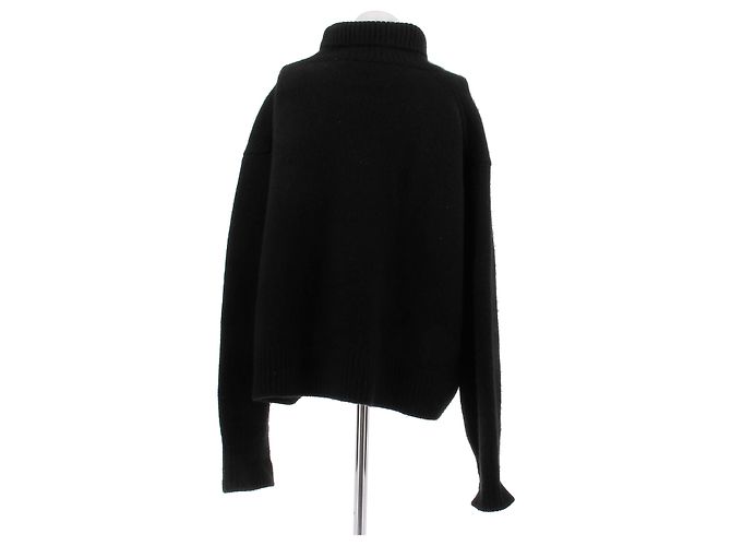 Céline Jersey oversize de cachemira negro - vista 2