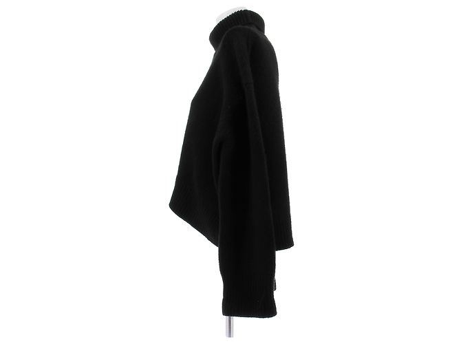 Céline Jersey oversize de cachemira negro - vista 4