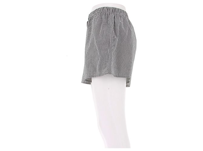 Prada Pantaloncini taglio boxer a quadri - vista 4