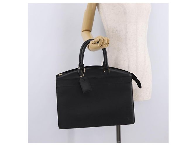 LOUIS VUITTON Epi Riviera Hand Bag Black M48182 LV - vista 22