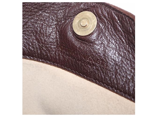 Bottega Veneta Hand Bag Leather Dark Brown Gold - vista 15