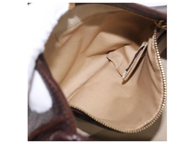Bottega Veneta Hand Bag Leather Dark Brown Gold - vista 20