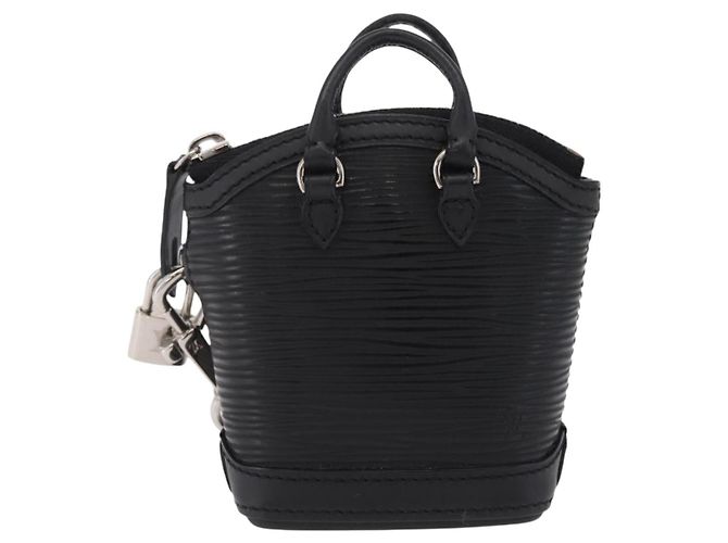 LOUIS VUITTON Epi Mini Lockit Charm Black LV - vista 2