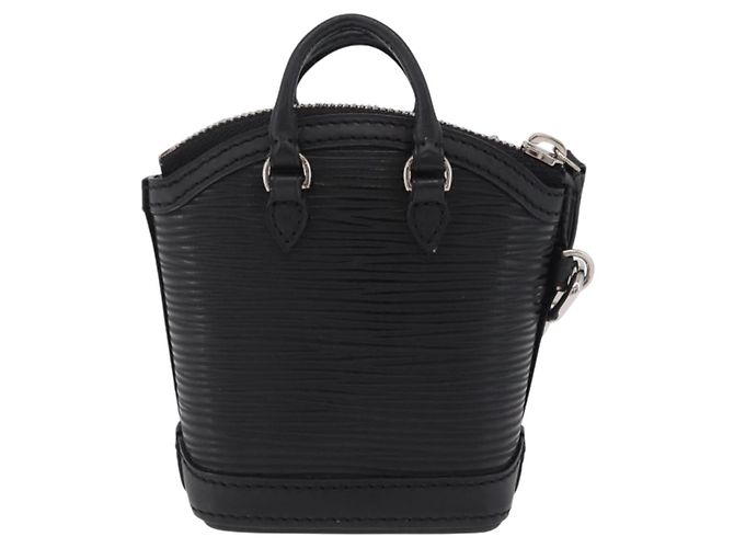 LOUIS VUITTON Epi Mini Lockit Charm Black LV - vista 3