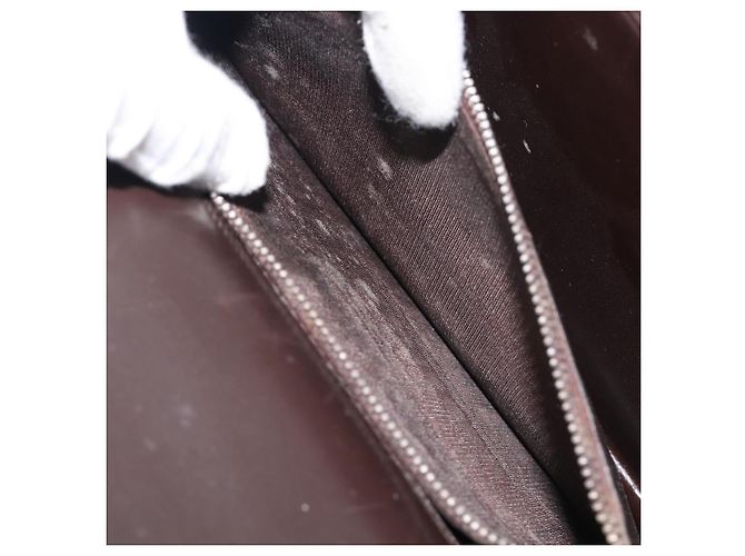 GUCCI Shoulder Bag Leather Brown Gold - vista 22