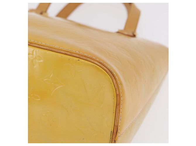 LOUIS VUITTON Monogram Vernis Houston Hand Bag Gris M91053 LV - vista 13