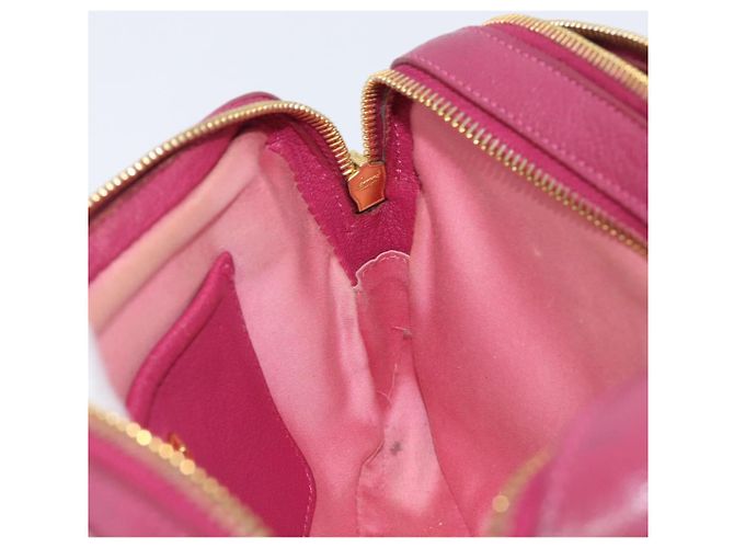 Miu Miu Shoulder Bag Leather Pink Gold - vista 23