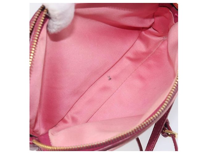 Miu Miu Shoulder Bag Leather Pink Gold - vista 26