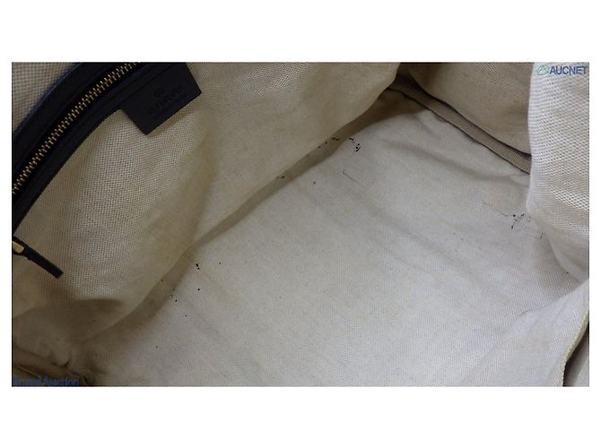 Autre Marque borsa boston intela e pelle Gucci autentica - vista 17