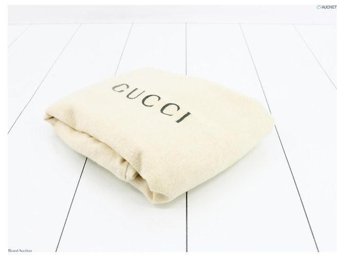 Autre Marque Authentische Gucci Jackie Handtasche aus beigem Leder - Ansicht 10