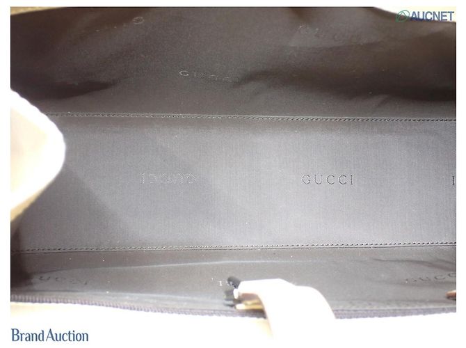 Autre Marque Authentische Gucci Jackie Handtasche aus beigem Leder - Ansicht 13