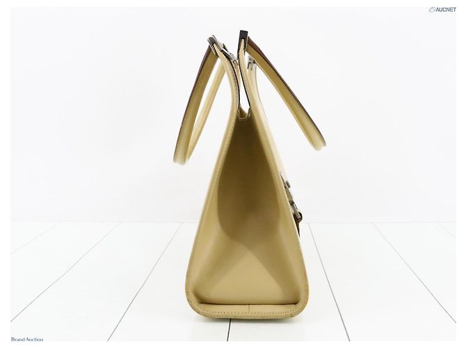 Autre Marque Authentische Gucci Jackie Handtasche aus beigem Leder - Ansicht 4