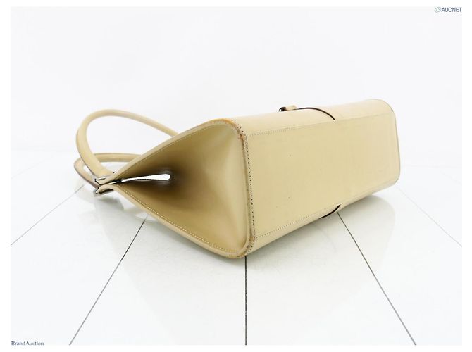 Autre Marque Authentische Gucci Jackie Handtasche aus beigem Leder - Ansicht 6