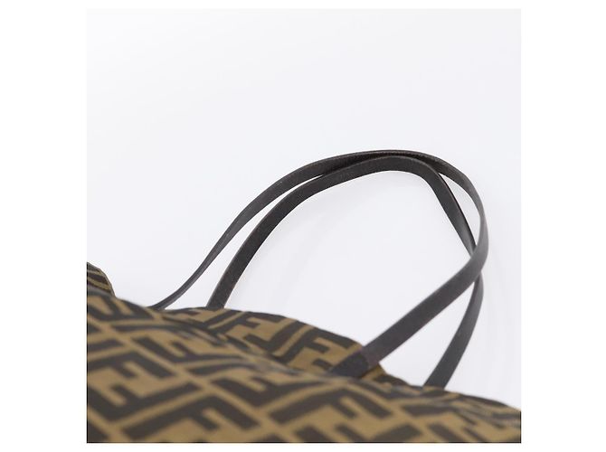 FENDI Zucca Canvas Tote Bag Brown 8BH025 - vista 14
